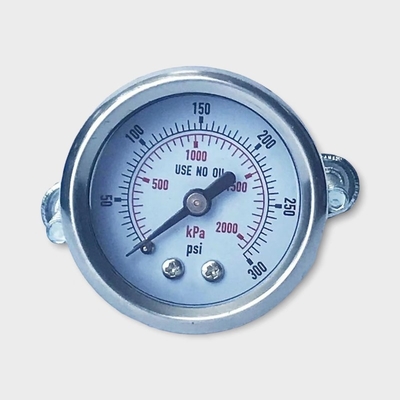 Gemaltes Stahlgebrauchsmanometer 40mm 300 P-/inmanometer-Stange