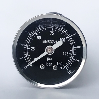 Stange P/in 10 des Manometer-150 alle Edelstahl-Manometer-Erschütterungs-Pulsieren-Anwendungen