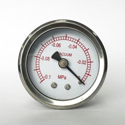 Edelstahl-Vakuummanometer 50mm 0,1 MPa-Dampf-Manometer