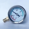 40mm 1,5 Stangen-hydraulisches Manometer-Seiten-Eintritts-Messing-Verbindungs-Edelstahl-Kasten-Silikon-öl- gefülltes Manometer