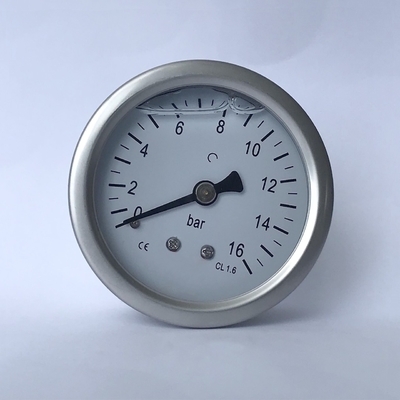 63mm 16 Stange chemisches Gasdruck-Manometer-Innengewinde-Glyzerin-flüssiges gefülltes Manometer