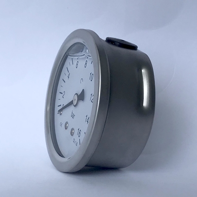 63mm 16 Stange chemisches Gasdruck-Manometer-Innengewinde-Glyzerin-flüssiges gefülltes Manometer