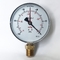 Rotes Zeiger-Vakuummaß misst 76 schwarzes Brennstoff-Manometer mm Hg 100mm ab