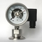 Skala-metallisches elektrisches Kontakt-Manometer der Stangen-Ss316 50 des Manometer-63mm